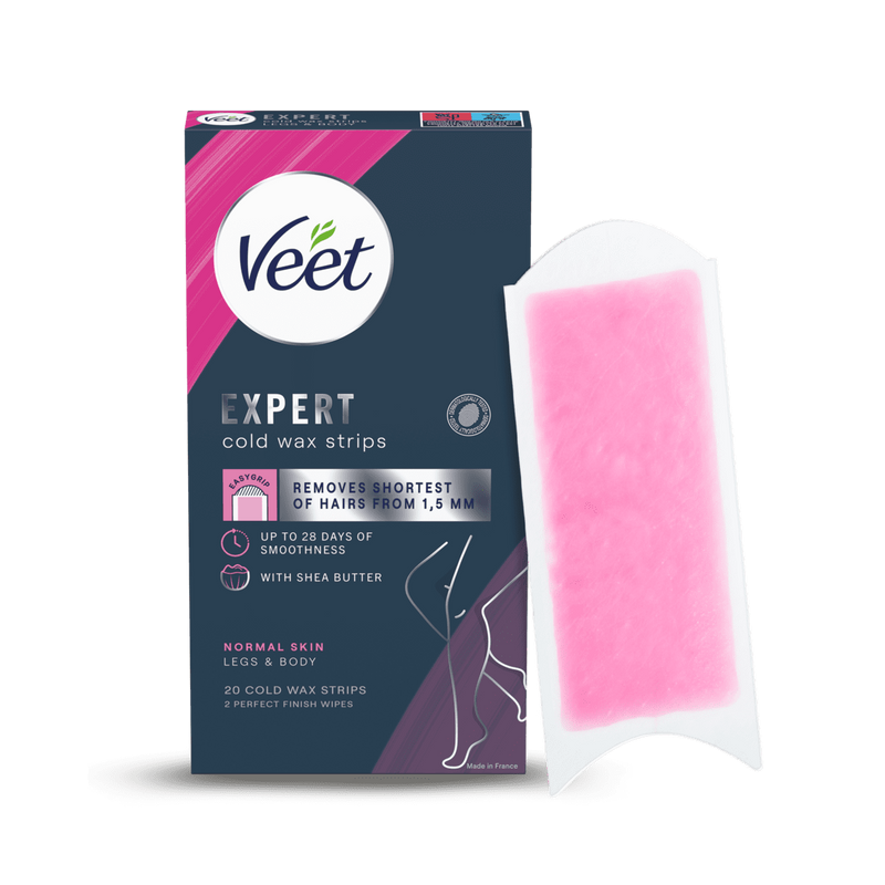 Veet Expert Wax Strips Ben & Kropp Normal Hud 20 st