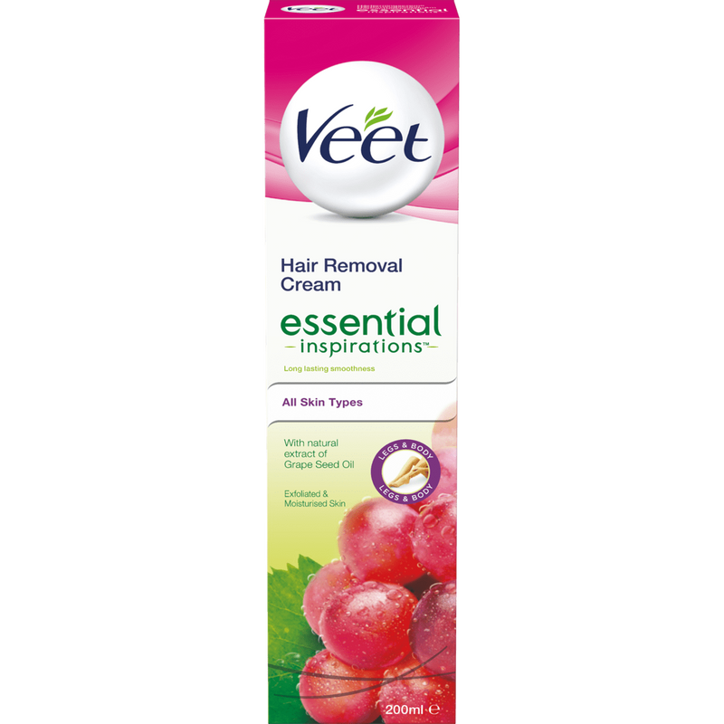 Veet Essential Inspirations Hårborttagningskräm Ben & Kropp 200 ml